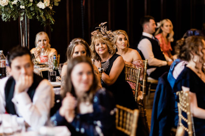 Guests at a wedding (Photo Credit: McLellan Photography Ltd)